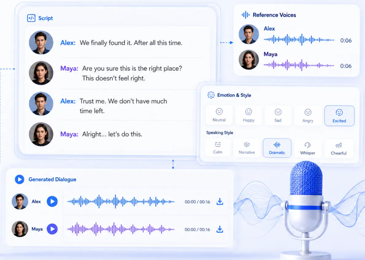 Illustrated Index TTS 2 workflow for expressive character dialogue